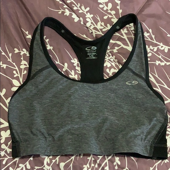 champion duo dry sports bra